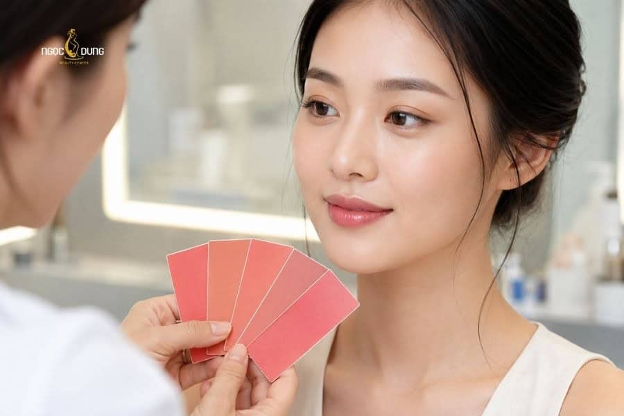 Chọn màu phun môi chuẩn theo tone da để có thần thái rạng rỡ hơn