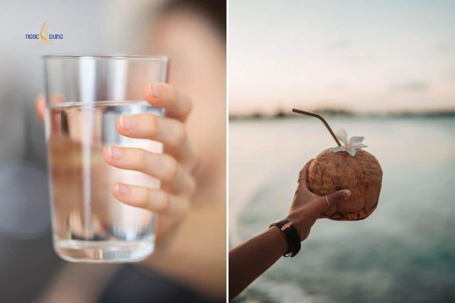 Xăm môi có được uống nước dừa không? Bí quyết lên màu 5 Duy trì uống nước lọc song song với nước dừa mỗi ngày để đạt kết quả phun môi tốt nhất
