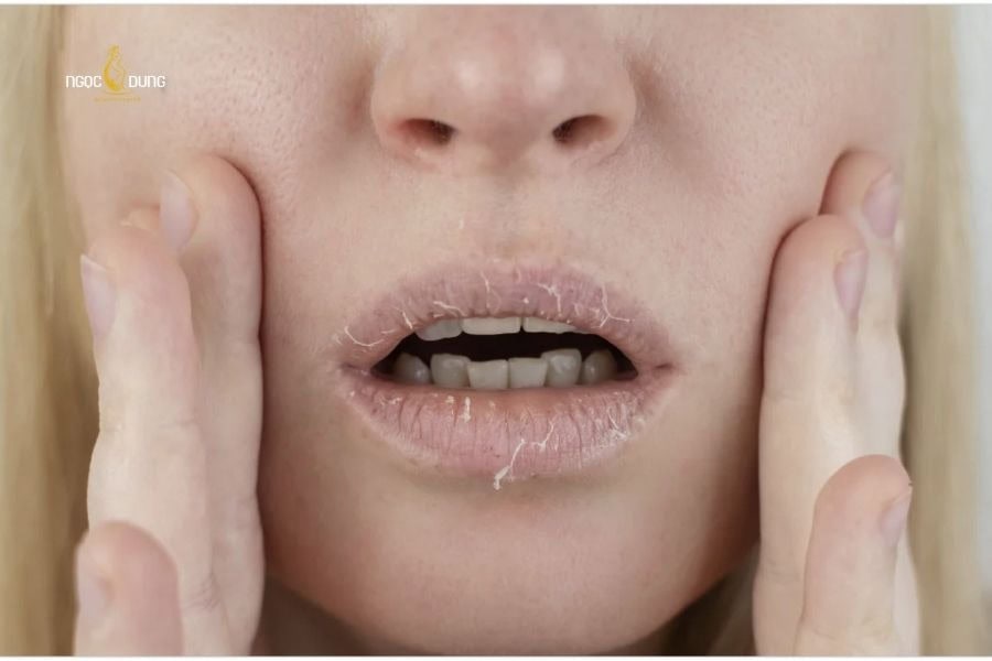 Bóc da môi nhiều có sao không? Hậu quả và cách xử lý 2 Bóc da môi nhiều có sao không