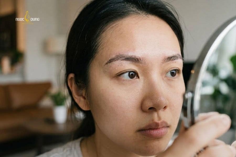Lông mày mới bong bị mờ: Nguyên nhân và cách khắc phục 2 Lông mày mới bong bị mờ là hiện tượng bình thường và cần kiên nhẫn chờ đợi