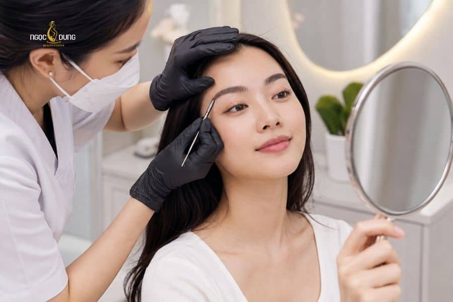 Định hình chân mày là gì? Phương pháp tạo dáng mày đẹp 9 Nên làm lại chân mày nếu thấy lông mày bắt đầu mọc lệch hướng