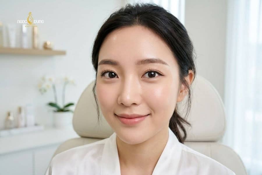 Phun mí makeup: Sở hữu đôi mắt to tròn sắc nét tự nhiên 3 Phun mí make up vi chạm trong veo kiểu Hàn Quốc