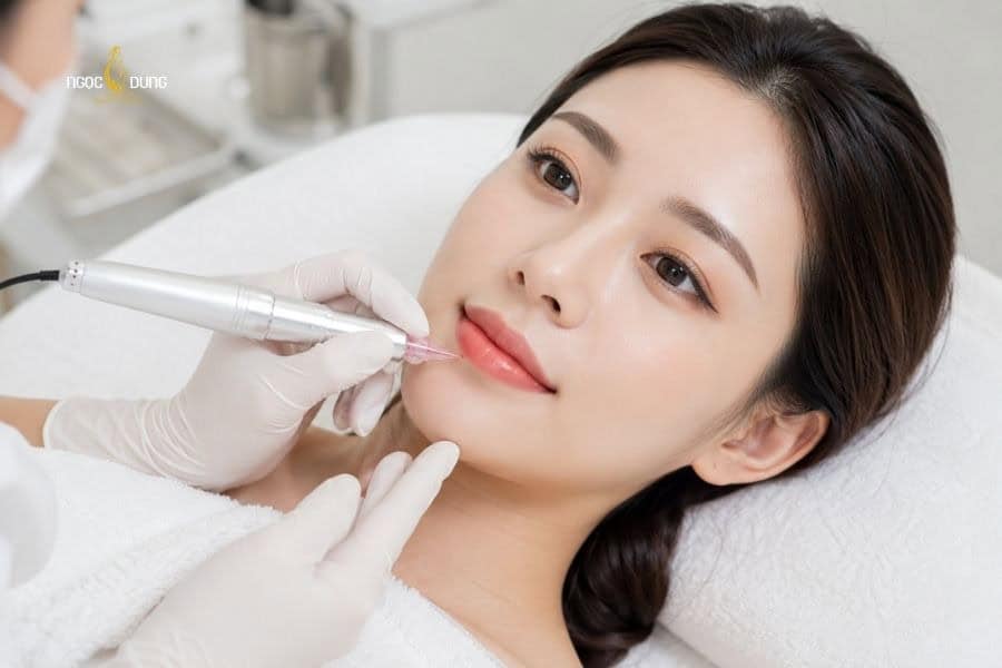 Phun môi Hàn quốc thường mang đến nét rạng rỡ tự nhiên và thanh thoát