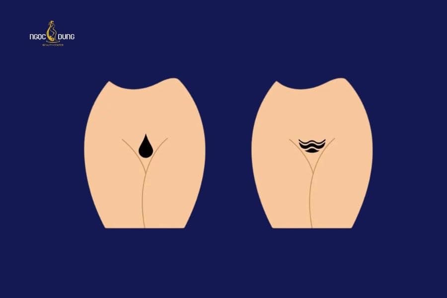 Tạo hình bikini phong thủy thu hút tài lộc và may mắn 4 Người mệnh Thủy có thể tạo hình bikini hình giọt nước hoặc sóng biển