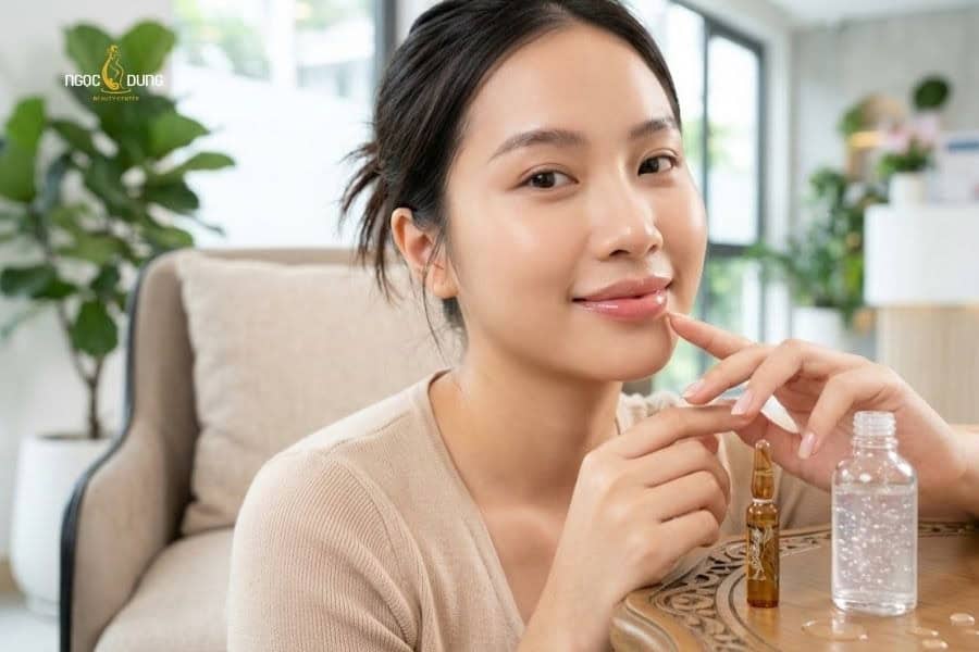 Tế bào gốc giúp tạo môi trường ẩm cân bằng cho môi hồi phục nhanh chóng