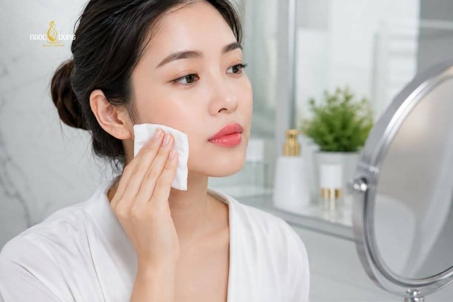 Phun môi bị đốm đen: Nguyên nhân và cách khắc phục 8 Cần tránh để nước tiếp xúc da môi mới phun trong 24 giờ đầu tiên