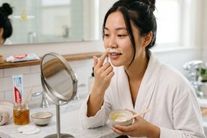Kết hợp kem đánh răng và mật ong sẽ tạo ra công thức vừa giúp triệt lông vừa làm mịn da