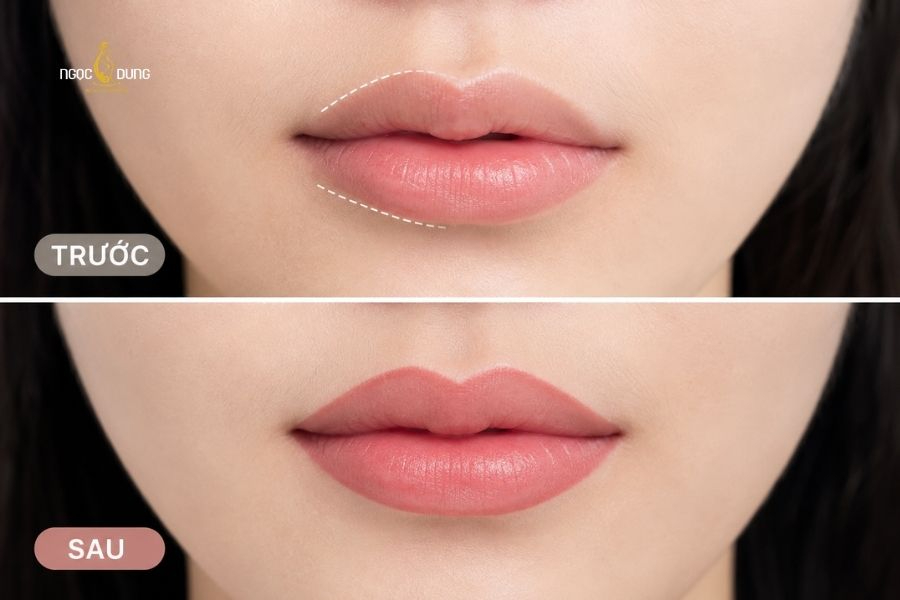 Có nên xăm viền môi không? Chuyên gia giải đáp chi tiết 5 Xăm viền môi còn cải thiện tình trạng 2 cánh môi không đều nhau