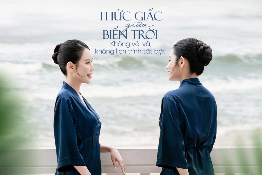 Thức giấc bên biển Kê Gà, đón ngày mới bằng gió biển, ánh sáng dịu và một cuộc trò chuyện thật lâu