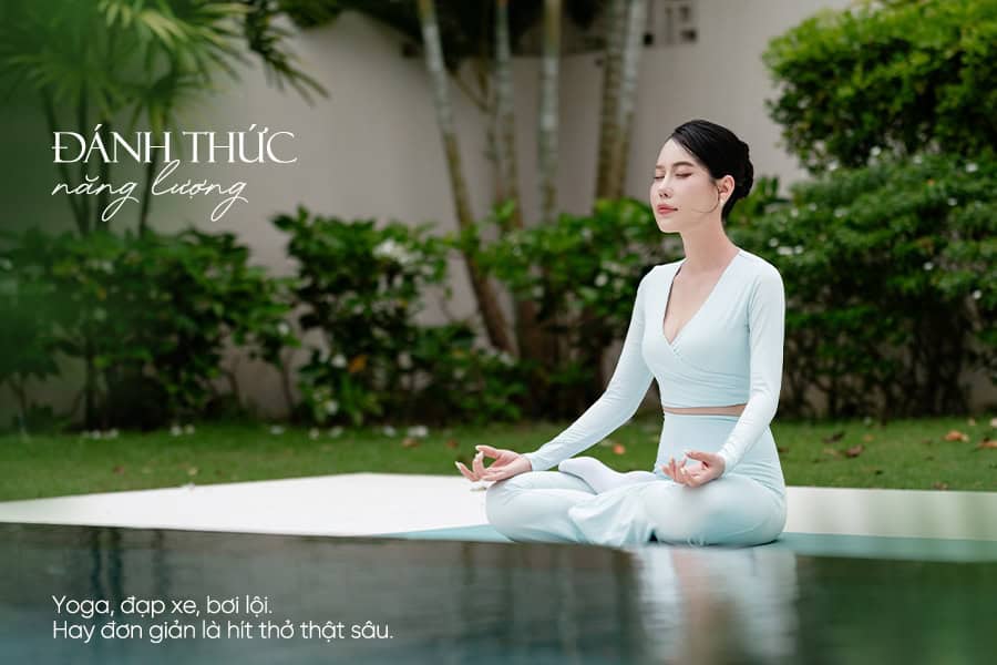 Chậm lại giữa khoảng xanh yên tĩnh, lắng nghe cơ thể và tìm về nguồn năng lượng bên trong
