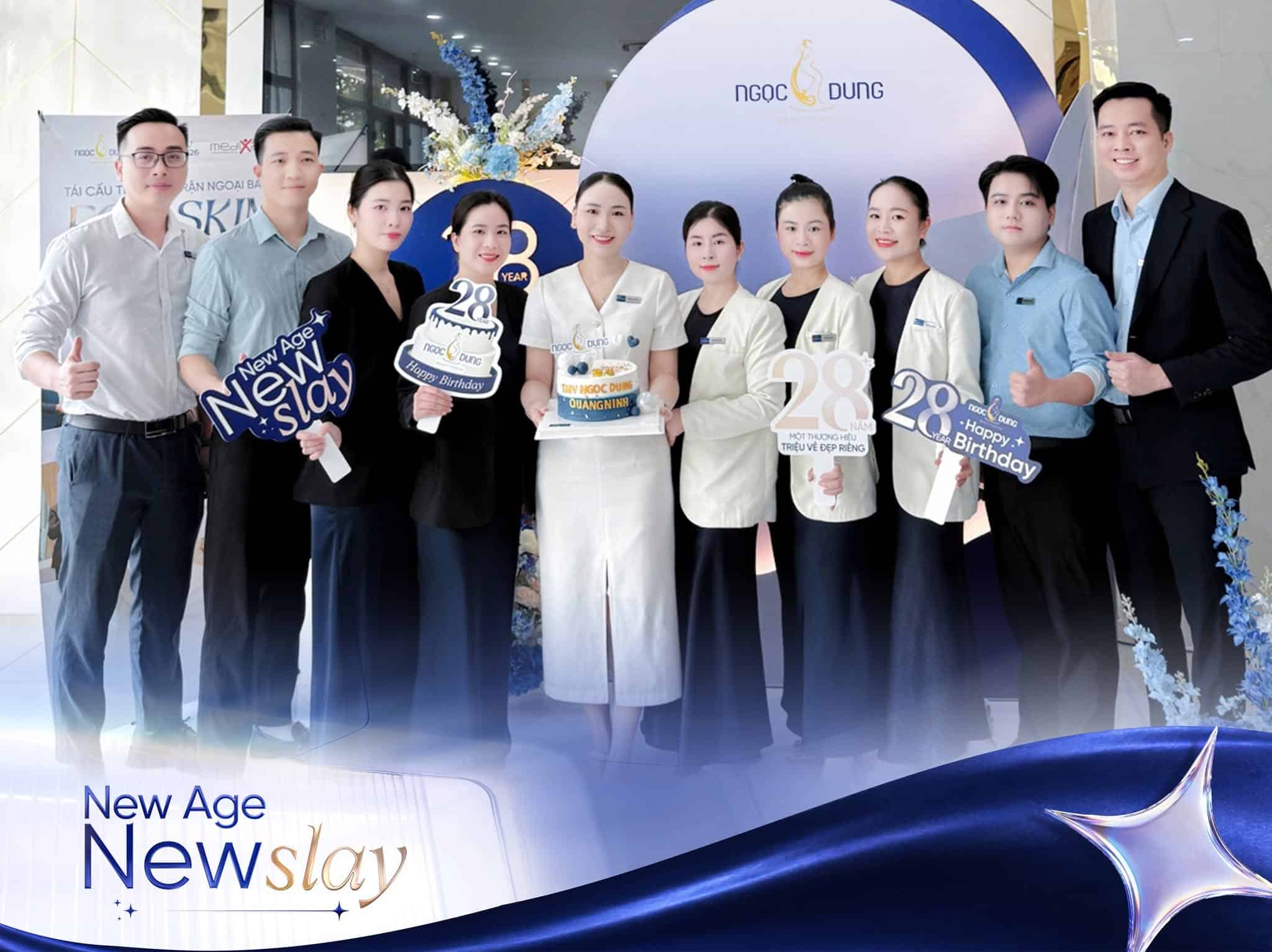 Ngọc Dung tuổi 28: Niềm vui lan tỏa cùng khách hàng trên toàn hệ thống 8 Sinh nhật tuổi 28 cũng là dịp để Ngọc Dung nói lời cảm ơn