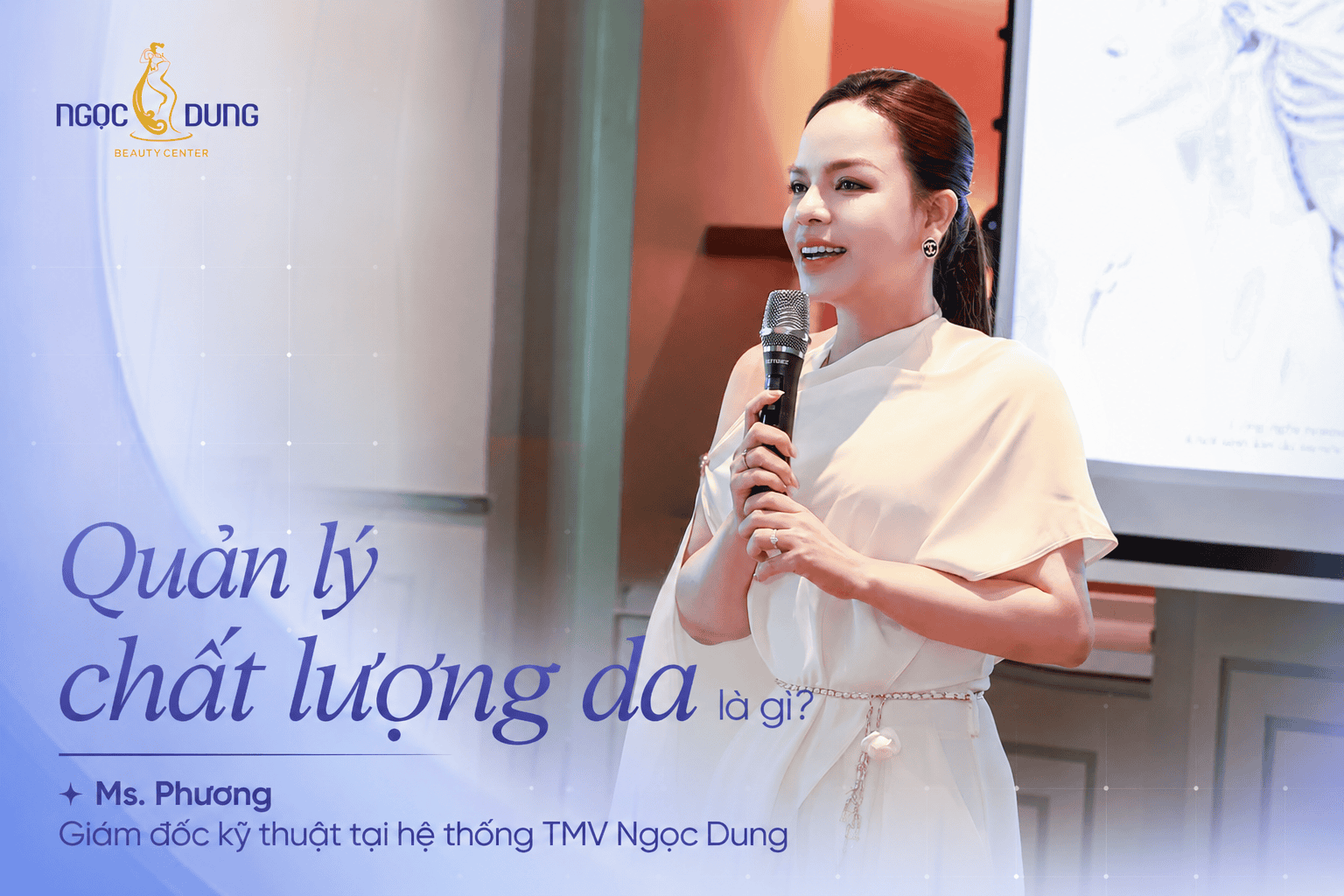 Ngọc Dung Ra Mắt Phác Đồ Nâng Cấp & Quản Lý Chất Lượng Da 2026 5 Chị Yến Phương nhấn mạnh Ngọc Dung sẽ hướng đến việc bắt đầu bằng đánh giá chất lượng nền da thay vì chạy theo một phương pháp chăm sóc đang được ưa chuộng