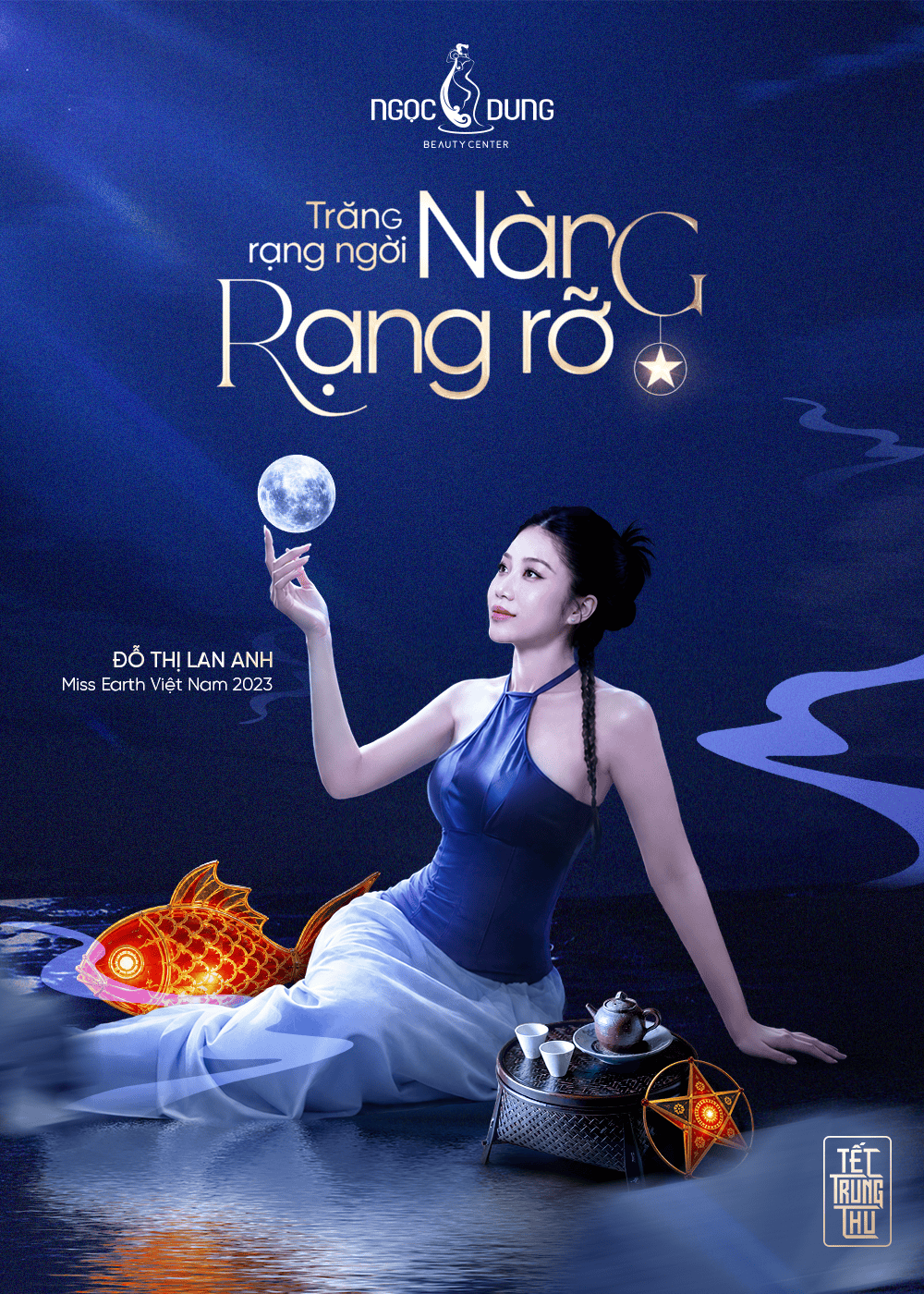 Trăng rạng ngời, nàng rạng rỡ