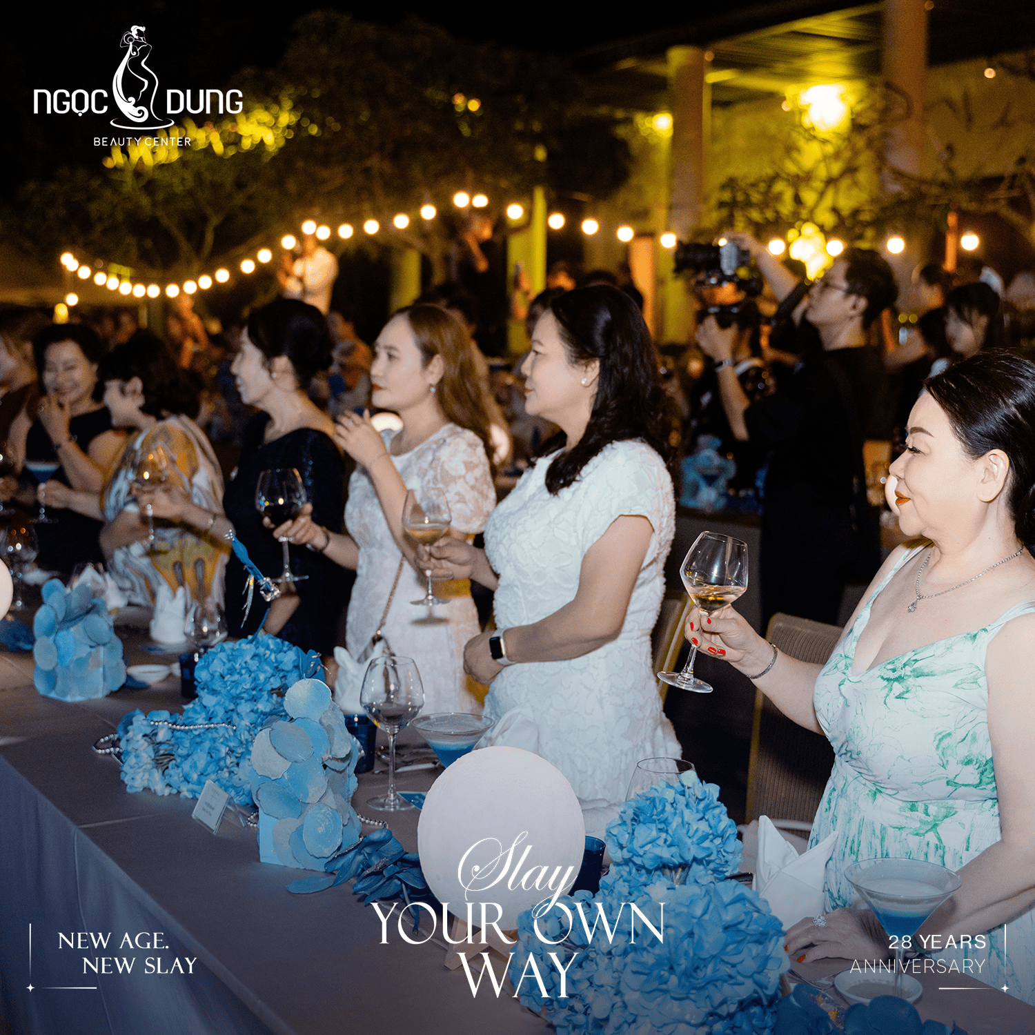 Tất cả cùng hòa mình vào nhịp điệu và tận hưởng trọn vẹn những khoảnh khắc thăng hoa của đêm tiệc