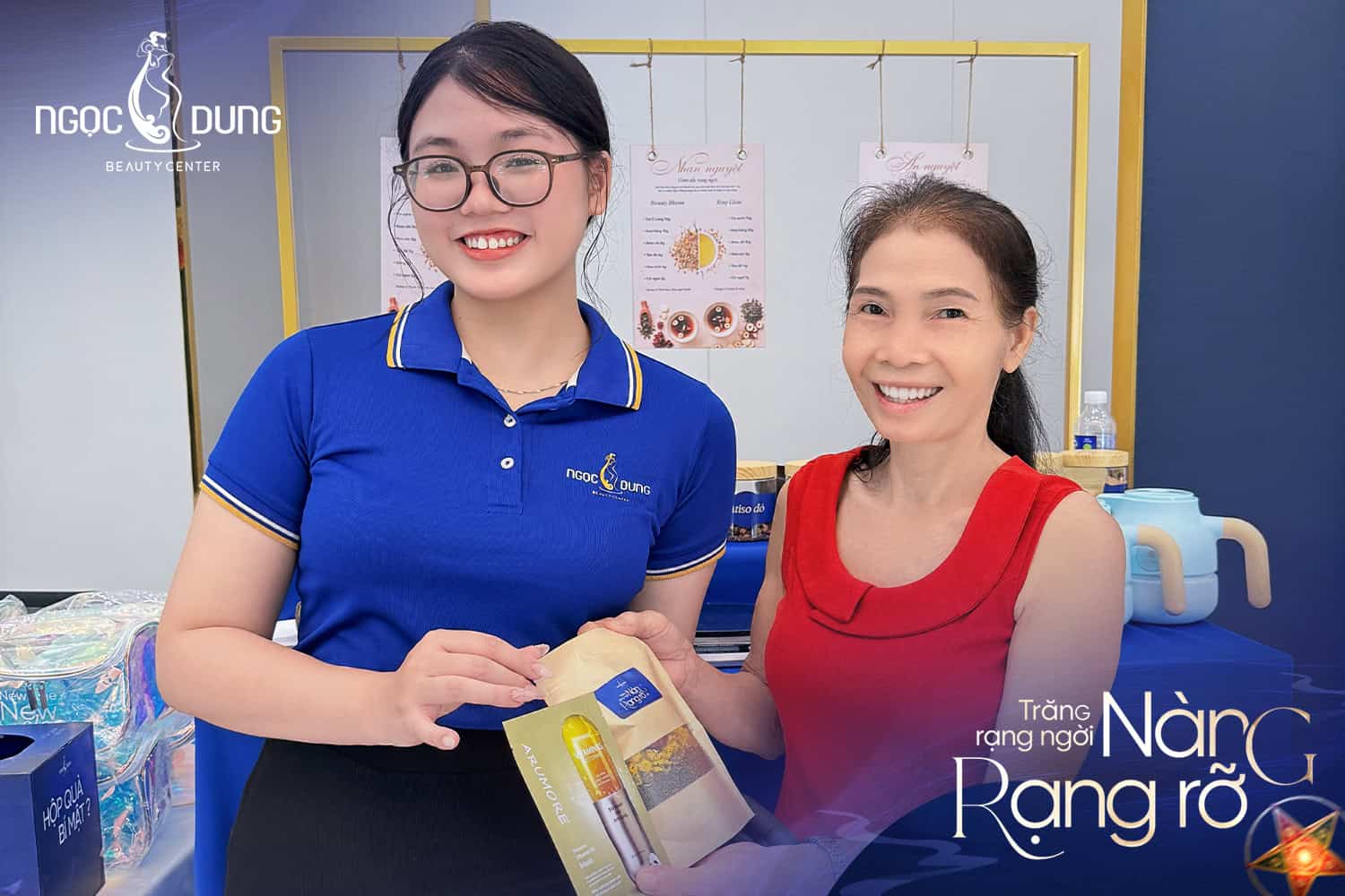 Khép lại workshop, mỗi chị đẹp còn mang về một món quà nhỏ được Ngọc Dung chuẩn bị như lời cảm ơn tinh tế dành riêng cho hành trình trải nghiệm