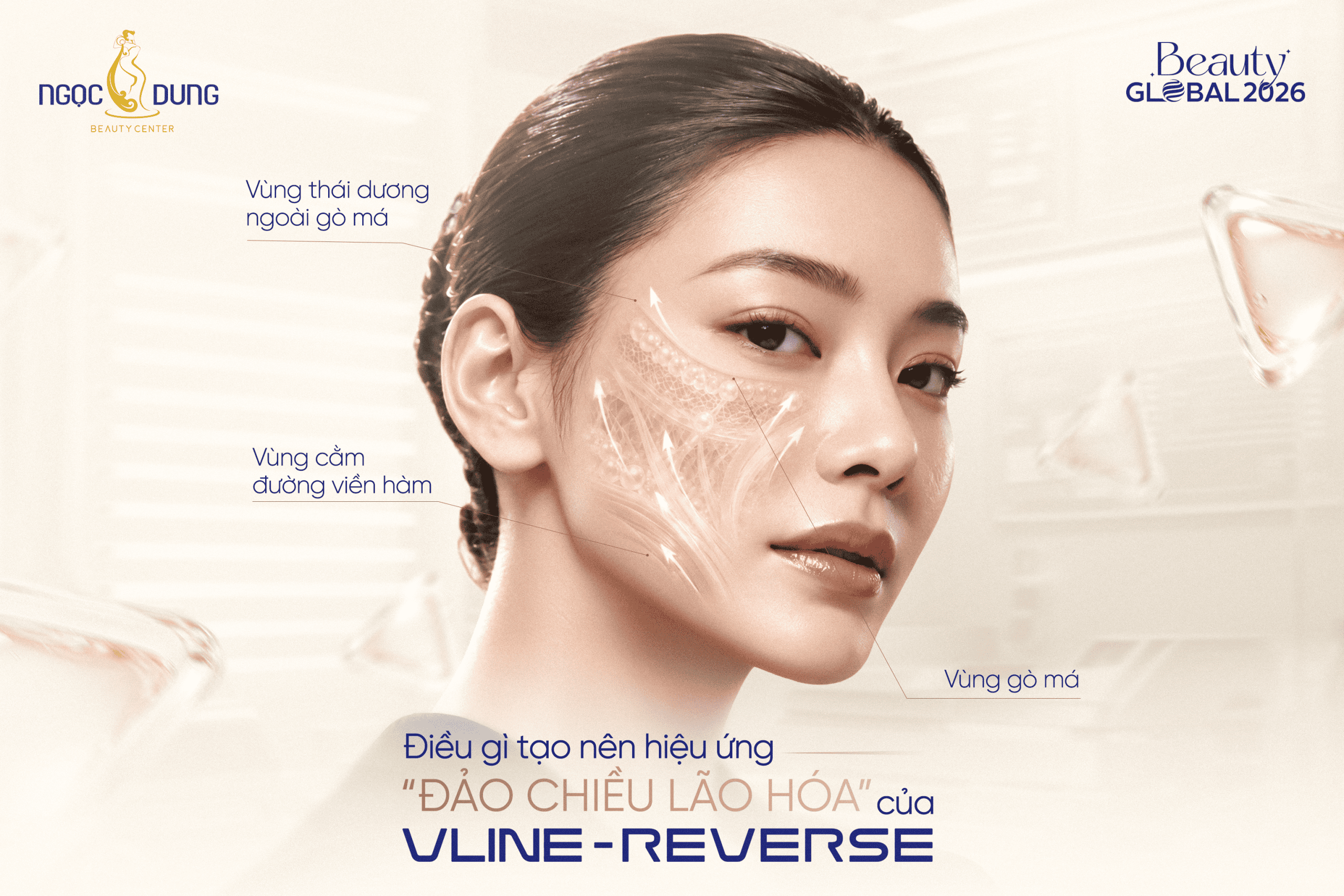 Vline-Reverse tập trung cải thiện độ nâng đỡ tại vùng cằm và quai hàm
