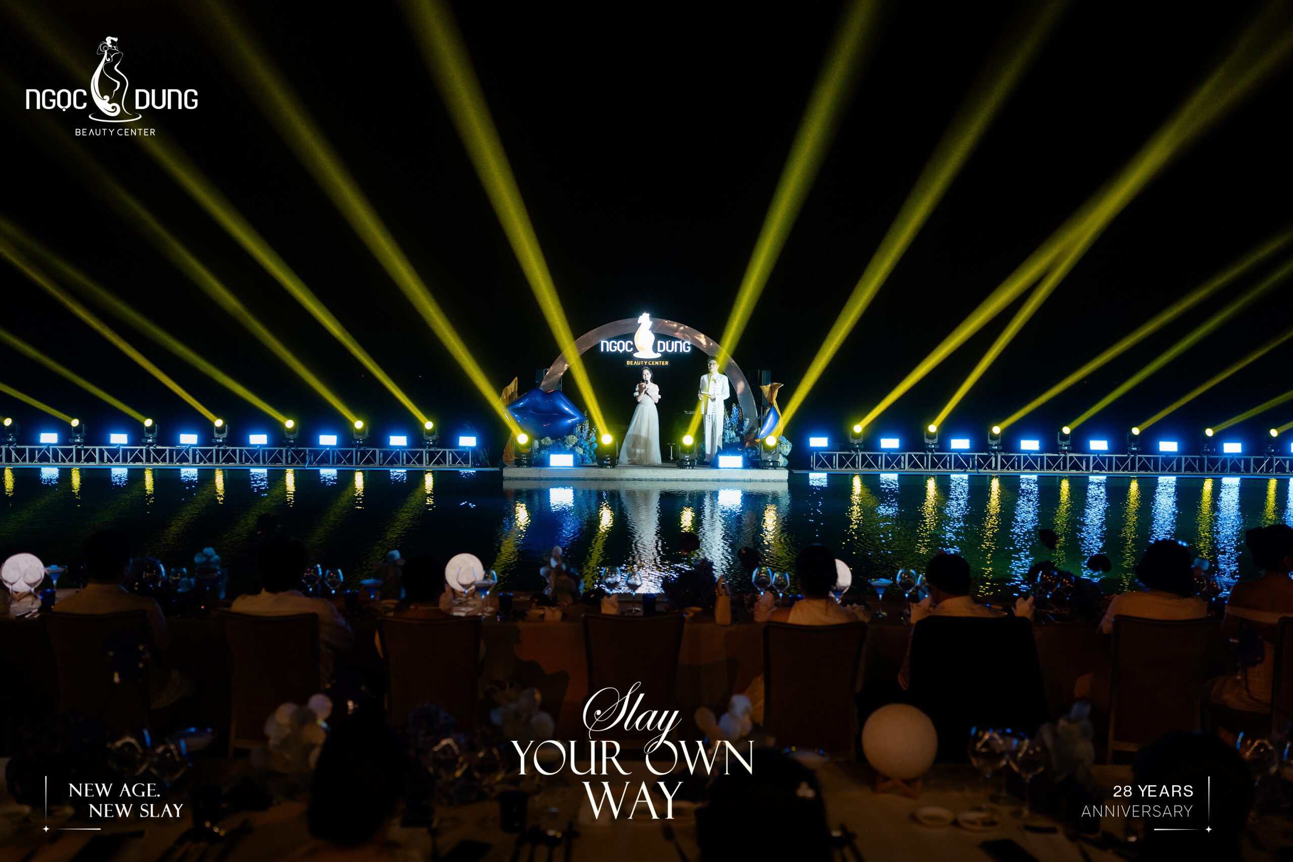 Những lời chia sẻ chân thành của chị Ngọc đã trở thành một trong những khoảnh khắc lắng đọng và giàu cảm xúc nhất của đêm tiệc