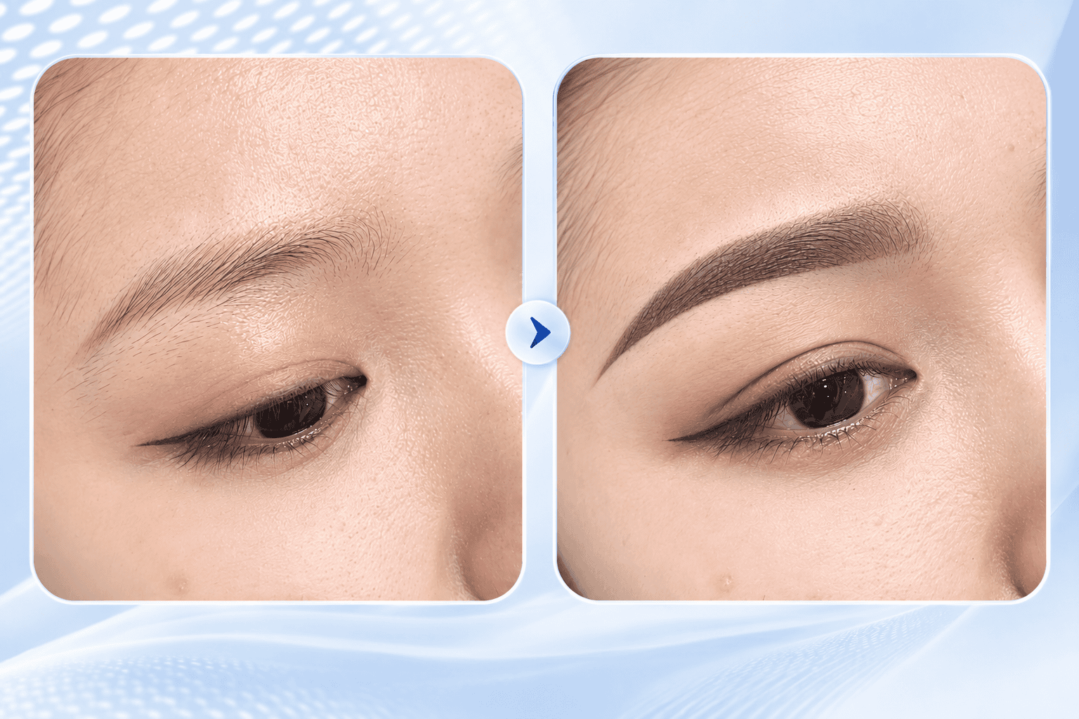 Phun mày tại Ngọc Dung chú trọng việc tinh chỉnh theo đường nét gương mặt khách hàng