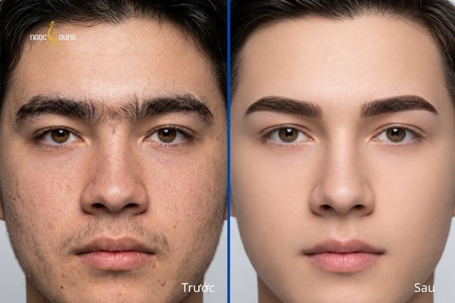 Tinh chỉnh những sợi lông mọc ngoài dáng, giúp khuôn mày rõ nét và tổng thể ánh nhìn chỉn chu hơn