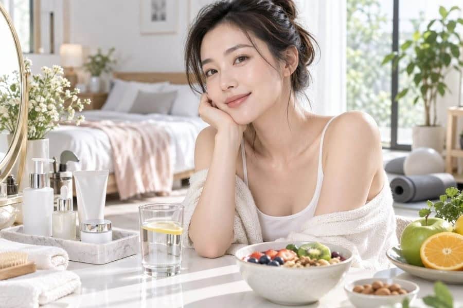 Nuôi dưỡng vẻ trẻ trung của làn da từ những thói quen sinh hoạt khoa học và cân bằng mỗi ngày