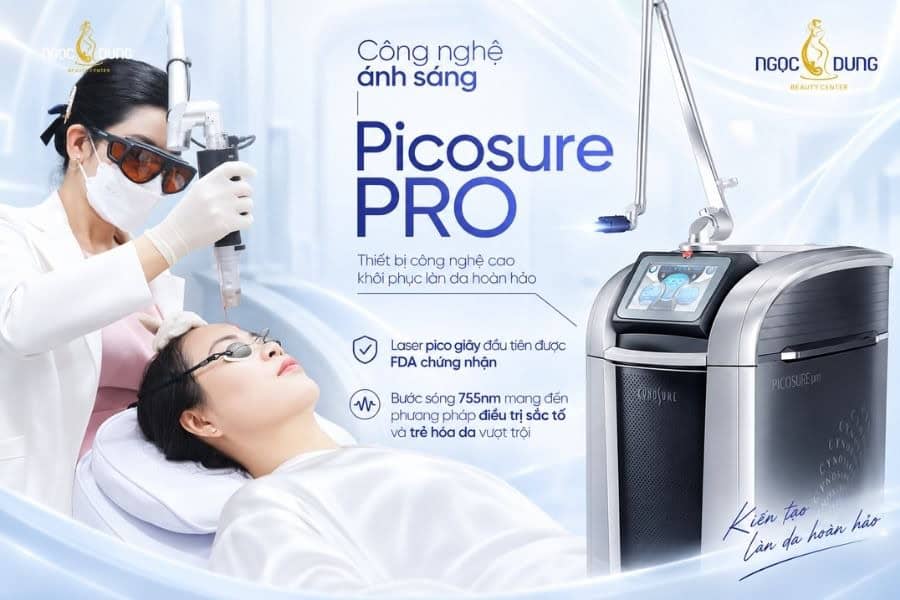 Trẻ hóa da bằng laser tập trung cải thiện sắc tố, hỗ trợ làm mờ nám và mang lại làn da sáng, đều màu hơn