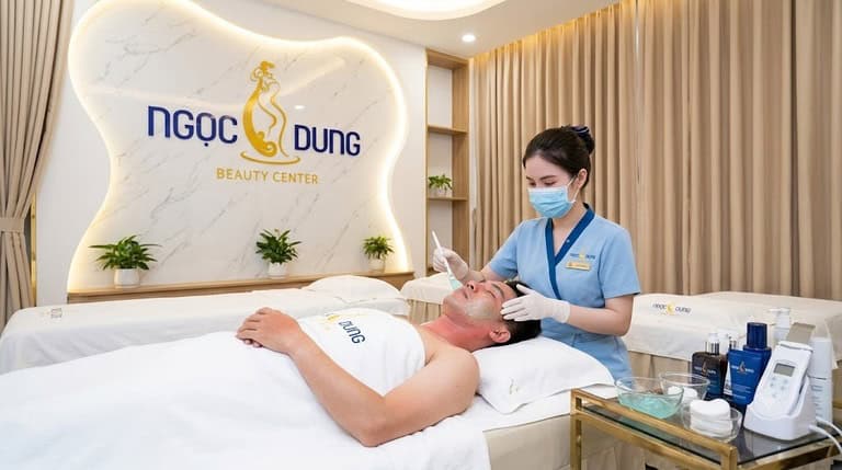 Phục hồi da bị cháy nắng tại Thẩm mỹ viện Ngọc Dung