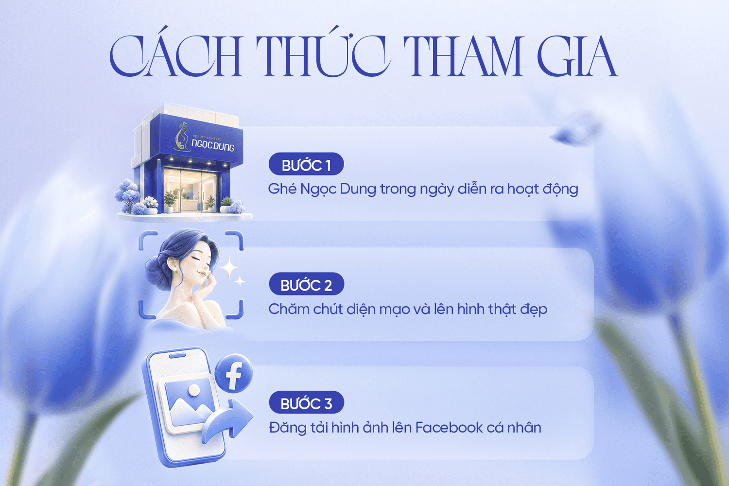 Chỉ với 3 bước check-in đơn giản, Nàng đã lưu giữ được những khoảnh khắc thanh xuân rực rỡ